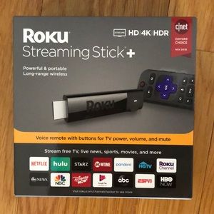Roku Streaming Stick+ HD 4K HDR New in Box